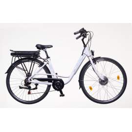 Neuzer E-Trekking női Zagon MXUS 19 Fehér elektromos kerékpár