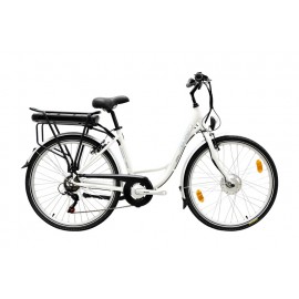 Neuzer E-City Zagon női MXUS elektromos kerékpár matt fehér