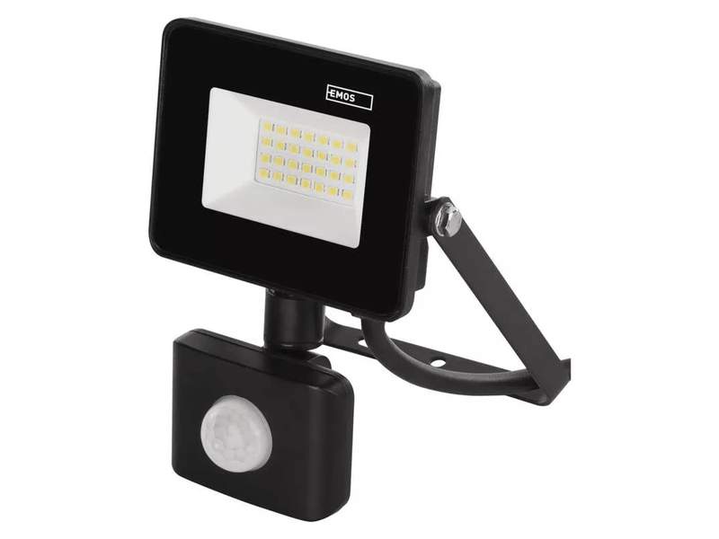 Emos LED reflektor SIMPO mozgás érzékelővel 20,5W fekete ZS2322